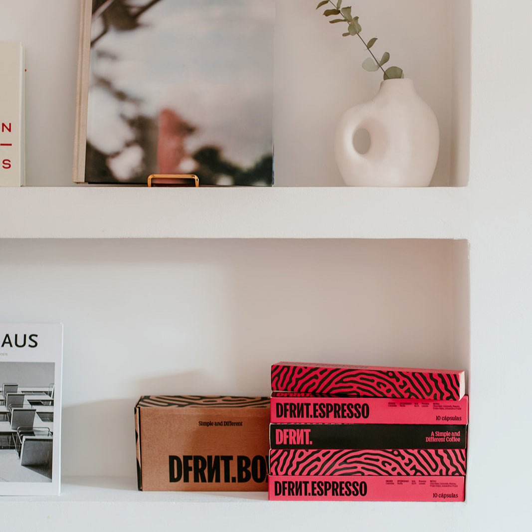 10 Cápsulas DFRNT.ESPRESSO | Compatibles Nespresso | Café de especialidad Colombia | Biodegradables - DFRNT.