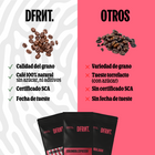 100% natural, sin azúcar ni aditivos. Certificado SCA.