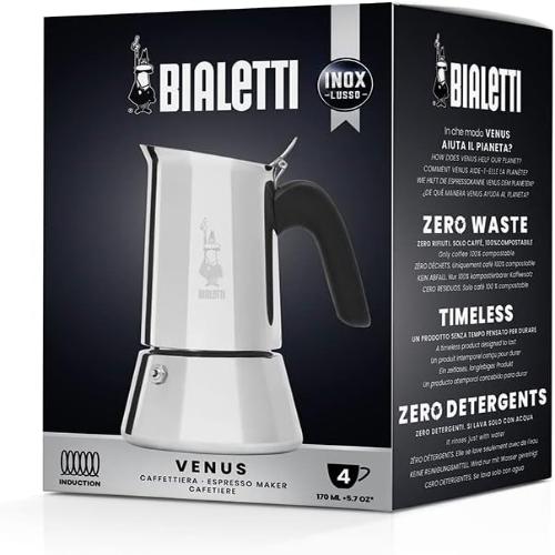 Cafetera Italiana Venus 4 tazas · Bialetti - dafrnt.com