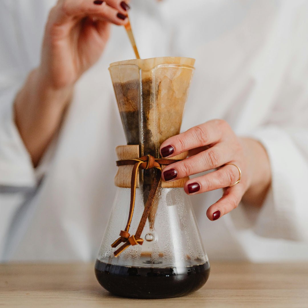 Chemex Carafe Cristal & Agarre Madera 3 tazas - DFRNT.