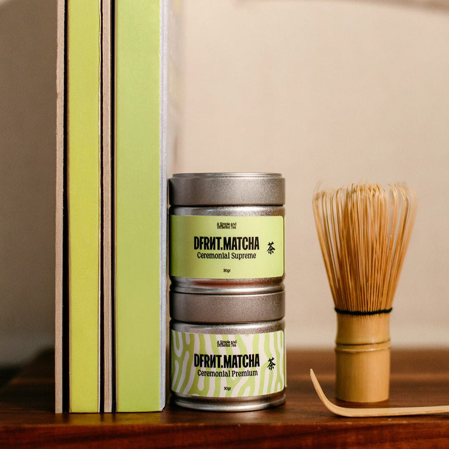Pack Ceremonial DFRNT. Matcha Ceremonial Premium + Matcha Ceremonial Supreme - DFRNT.
